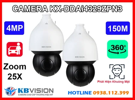 Camera KBVISION KX-DDAi4329ZPN3,Bán Giá KX-DDAi4329ZPN3,Bán Sỉ KX-DDAi4329ZPN3,KX-DDAi4329ZPN3 Camera IP khả năng Cài đặt điểm để tuần tra tự động KBvision bán rẻ,KX-DDAi4329ZPN3 Giá Thấp Nhất,Giá Bán KX-DDAi4329ZPN3 4.0 megapixel Ultra 2k ,Nơi bán Thiết Bị Camera KX-DDAi4329ZPN3,thông số KX-DDAi4329ZPN3