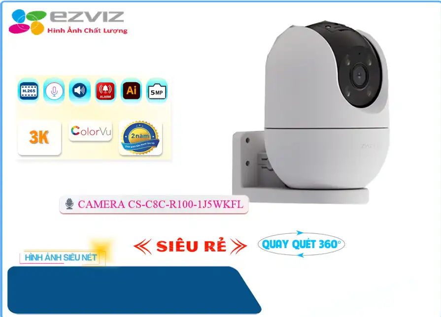 Camera Ezviz <b>CS-C8c-R100-1J5WKFL</b> Camera Ezviz <b>CS-C8c-R100-1J5WKFL</b>