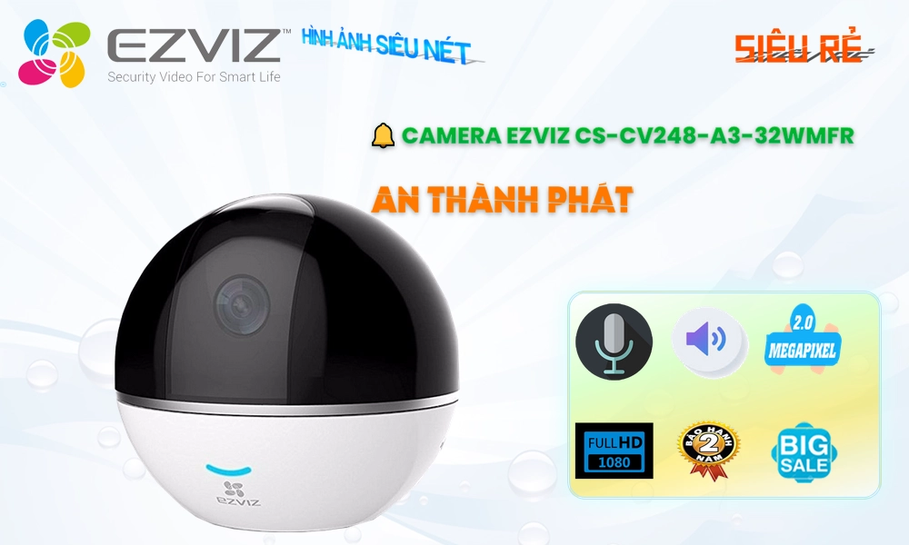 CS-CV248-A3-32WMFR Hình Ảnh Đẹp Wifi Ezviz CS-CV248-A3-32WMFR Hình Ảnh Đẹp Wifi Ezviz