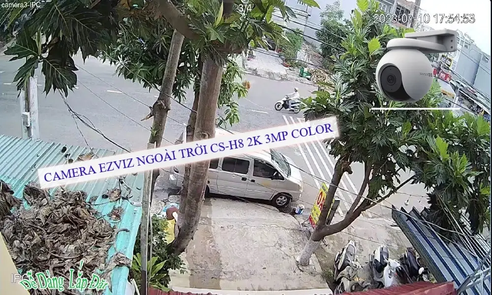 Camera Wifi Ezviz CS-H8 2K 3MP Color Camera Wifi Ezviz CS-H8 2K 3MP Color