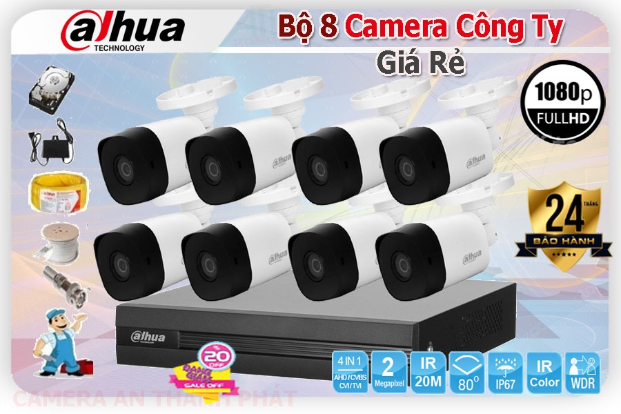 Bộ 8 camera quan sát công ty giá rẻ, camera quan sát giá rẻ cho công ty, mua bộ 8 camera quan sát giá rẻ, đánh giá bộ 8