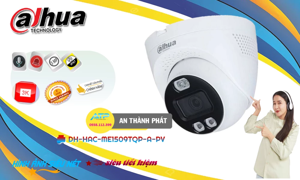 Camera DH-HAC-ME1509TQP-A-PV Mẫu Đẹp Camera DH-HAC-ME1509TQP-A-PV Mẫu Đẹp