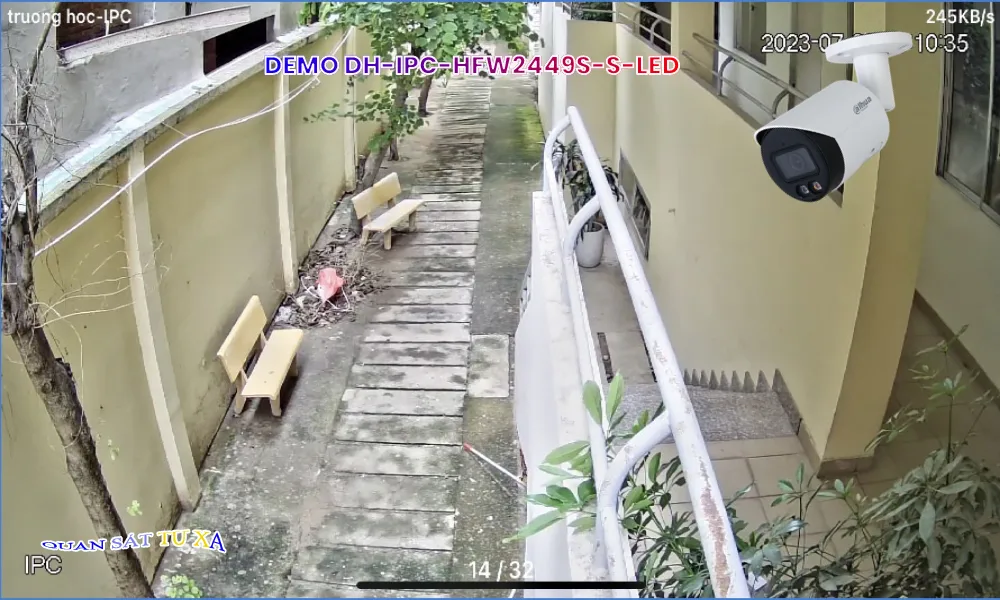 DH-IPC-HDW2449T-S-LED  Dahua Thiết kế Đẹp