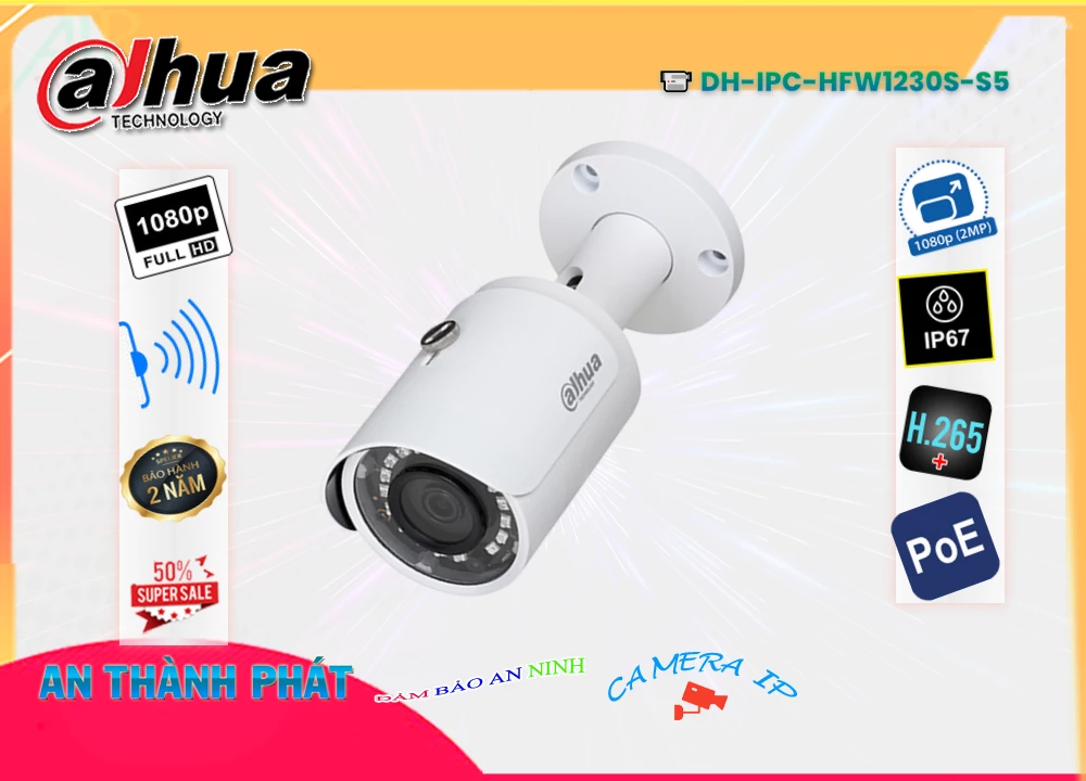 Camera Dahua DH-IPC-HFW1230S-S5,DH-IPC-HFW1230S-S5 Giá Khuyến Mãi, Ip Sắc Nét DH-IPC-HFW1230S-S5 Giá rẻ,DH-IPC-HFW1230S-S5 Công Nghệ Mới,Địa Chỉ Bán DH-IPC-HFW1230S-S5,DH IPC HFW1230S S5,thông số DH-IPC-HFW1230S-S5,Chất Lượng DH-IPC-HFW1230S-S5,Giá DH-IPC-HFW1230S-S5,phân phối DH-IPC-HFW1230S-S5,DH-IPC-HFW1230S-S5 Chất Lượng,bán DH-IPC-HFW1230S-S5,DH-IPC-HFW1230S-S5 Giá Thấp Nhất,Giá Bán DH-IPC-HFW1230S-S5,DH-IPC-HFW1230S-S5Giá Rẻ nhất,DH-IPC-HFW1230S-S5 Bán Giá Rẻ