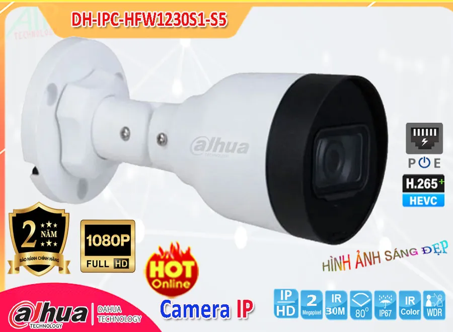 Camera IP Dahua DH-IPC-HFW1230S1-S5,thông số DH-IPC-HFW1230S1-S5,DH-IPC-HFW1230S1-S5 IP POE Giá rẻ,DH IPC HFW1230S1 S5,chức năng  Camera quan sát DH-IPC-HFW1230S1-S5,Giá giá sỉ DH-IPC-HFW1230S1-S5,DH-IPC-HFW1230S1-S5 Chất Lượng,Giá kỹ thuật DH-IPC-HFW1230S1-S5,Giá Bán DH-IPC-HFW1230S1-S5,DH-IPC-HFW1230S1-S5 tốt nhất,DH-IPC-HFW1230S1-S5 Bán Giá Rẻ,DH-IPC-HFW1230S1-S5 Tốt nhất,DH-IPC-HFW1230S1-S5 Giá Khuyến Mãi