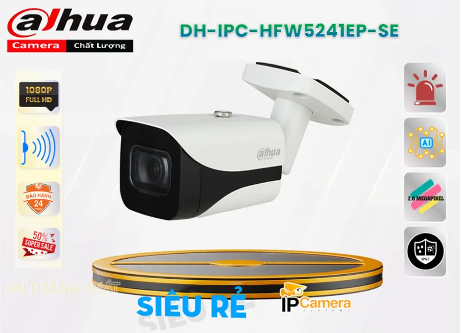 Camera IP Dahua DH-IPC-HFW5241EP-SE,DH IPC HFW5241EP SE,Giá Bán ,DH-IPC-HFW5241EP-SE 2.0 MP  Giá Khuyến Mãi,Địa Chỉ Bán  Loại Camera an ninh DH-IPC-HFW5241EP-SE,thông số DH-IPC-HFW5241EP-SE,DH-IPC-HFW5241EP-SE Giá rẻ nhất,DH-IPC-HFW5241EP-SE bán rẻ,DH-IPC-HFW5241EP-SE Chính hãng,Bán rẻ DH-IPC-HFW5241EP-SE,tuổi thọ DH-IPC-HFW5241EP-SE,Giá  Ip POE sắc nét DH-IPC-HFW5241EP-SE,Giá kỹ thuật DH-IPC-HFW5241EP-SE,DH-IPC-HFW5241EP-SE tốt nhất