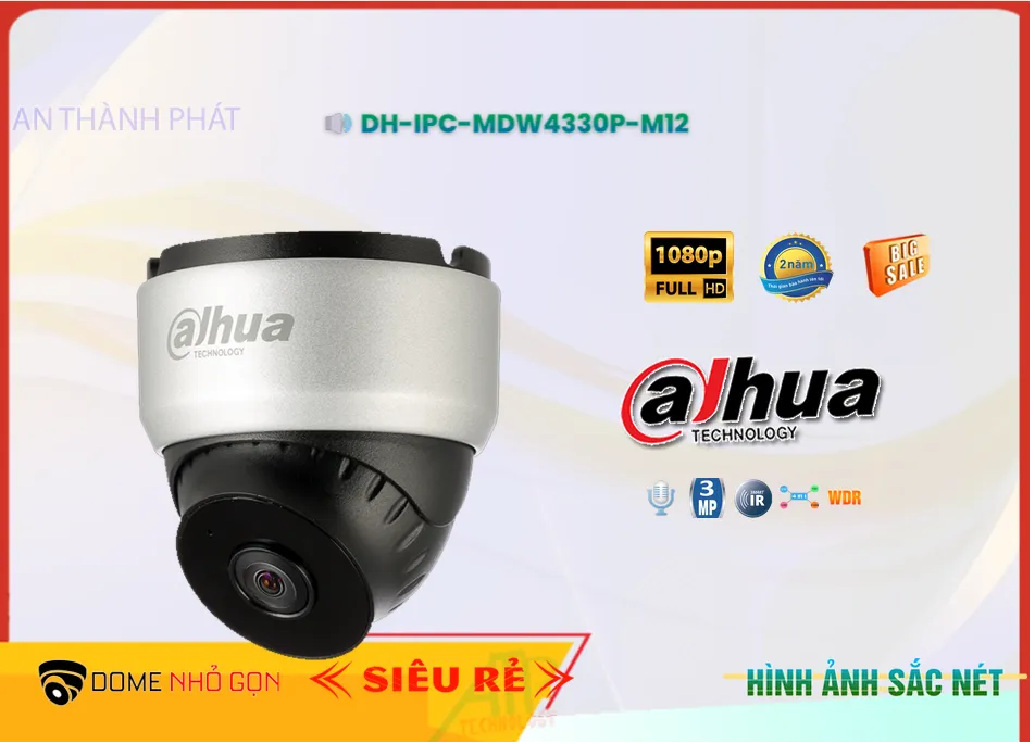 Camera Dahua DH-IPC-MDW4330P-M12 Camera Dahua DH-IPC-MDW4330P-M12