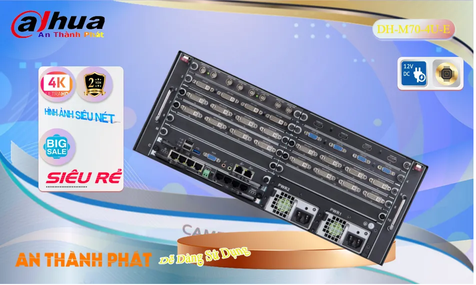 Camera Dahua Thiết kế Đẹp DH-M70-4U-E Camera Dahua Thiết kế Đẹp DH-M70-4U-E