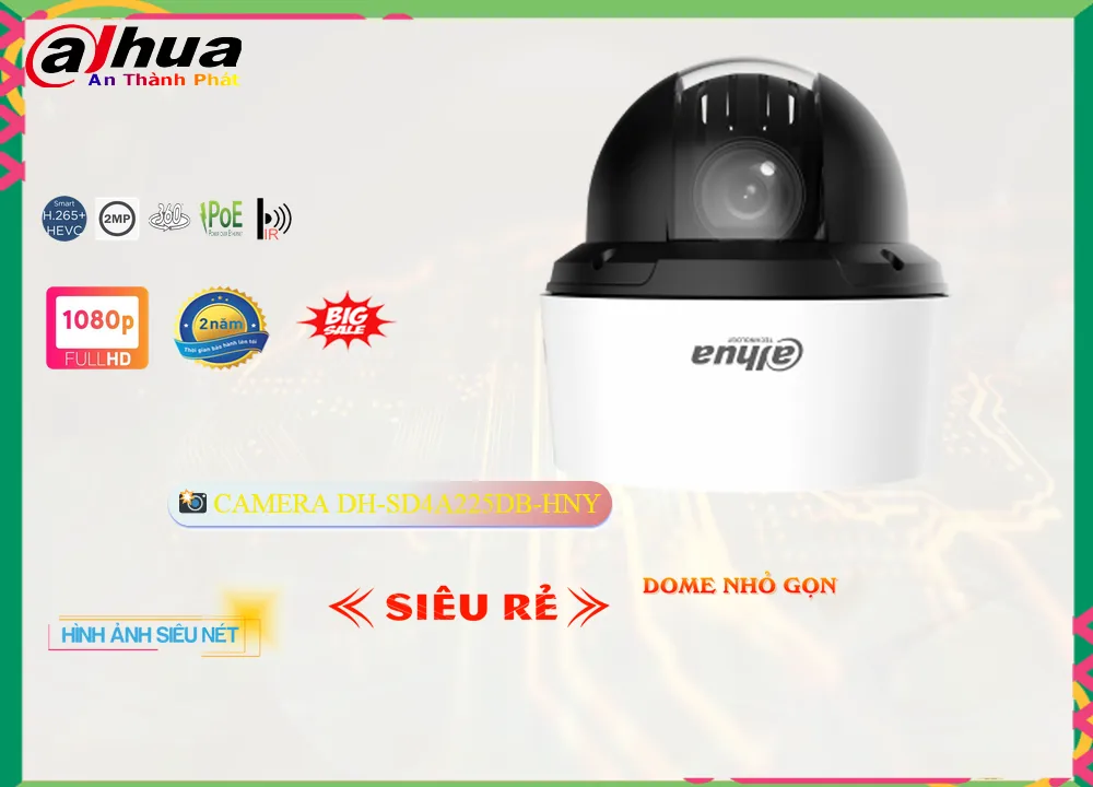 DH-SD4A225DB-HNY Camera Giá rẻ Dahua DH-SD4A225DB-HNY Camera Giá rẻ Dahua