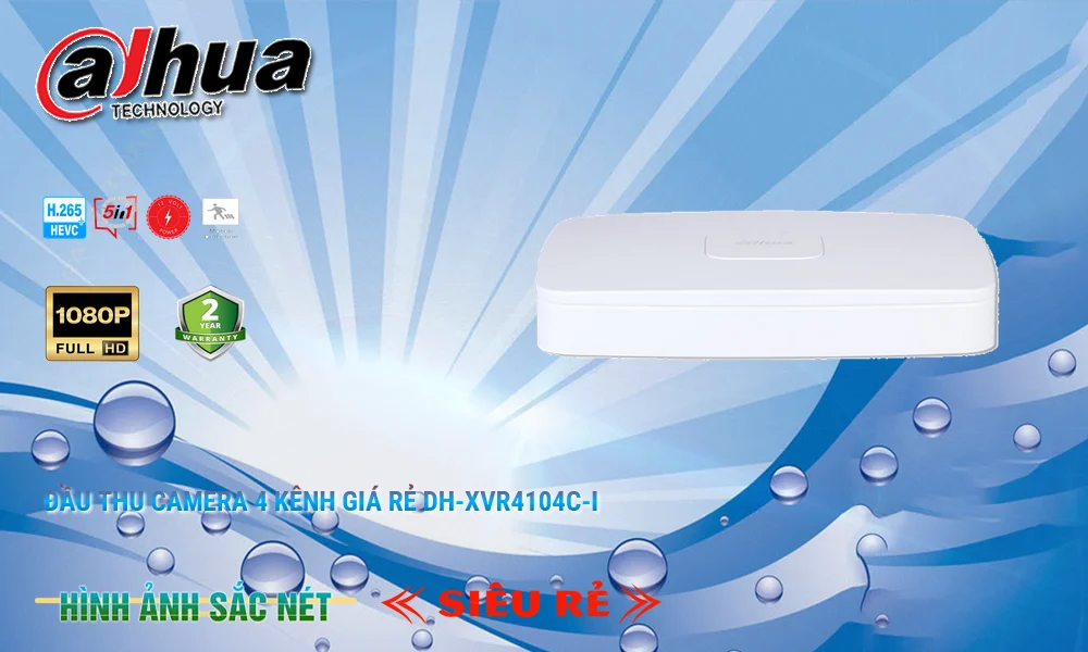 DH-XVR4104C-I sắc nét Dahua DH-XVR4104C-I sắc nét Dahua