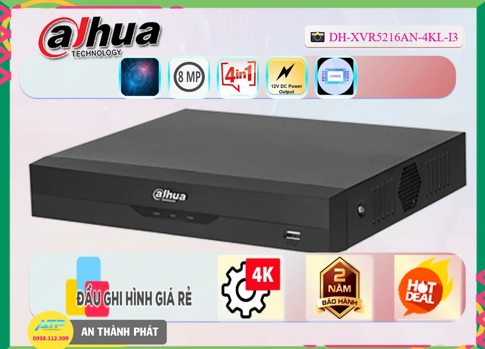 Đầu Ghi Dahua DH-XVR5216AN-4KL-I3,Giá Phân Phối DH-XVR5216AN-4KL-I3,DH-XVR5216AN-4KL-I3 Giá Khuyến Mãi,Phân phối rẻ DH-XVR5216AN-4KL-I3,DH-XVR5216AN-4KL-I3 HD  Mới nhất,thông số DH-XVR5216AN-4KL-I3,DH-XVR5216AN-4KL-I3 Giá rẻ,tuổi thọ DH-XVR5216AN-4KL-I3,DH-XVR5216AN-4KL-I3 Siêu rẻ,Nhà Phân Phối DH-XVR5216AN-4KL-I3,Điểm bán DH-XVR5216AN-4KL-I3,DH-XVR5216AN-4KL-I3 Tốt nhất,Giá Bán DH-XVR5216AN-4KL-I3,DH-XVR5216AN-4KL-I3 bán chạy nhất,DH-XVR5216AN-4KL-I3 bán rẻ