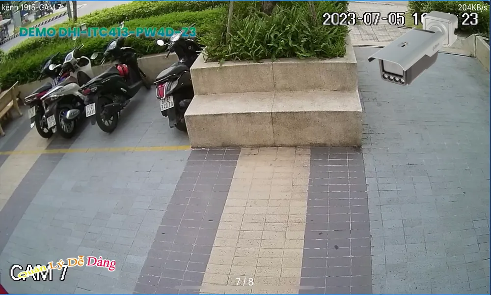 DHI-ITC413-PW4D-Z3  Dahua Sắc Nét