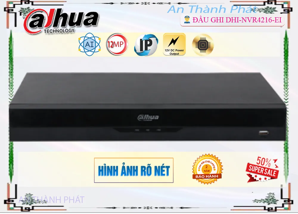 Đầu Ghi Dahua DHI-NVR4216-EI Đầu Ghi Dahua DHI-NVR4216-EI