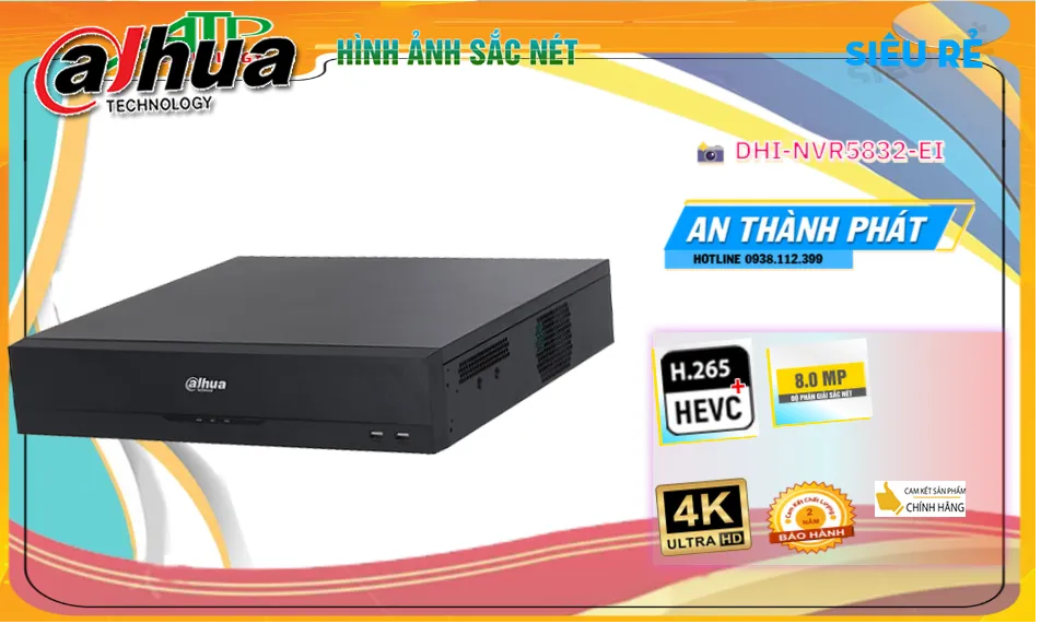Đầu ghi camera dahua DHI-NVR5832-EI Đầu ghi camera dahua DHI-NVR5832-EI