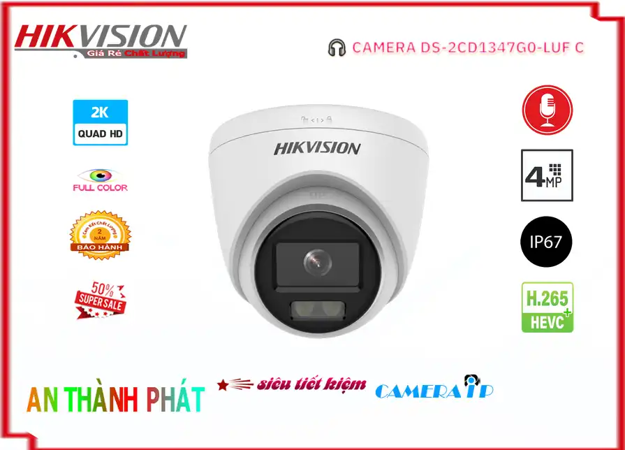 DS-2CD1347G0-LUFC Camera Hikvision Giá rẻ DS-2CD1347G0-LUFC Camera Hikvision Giá rẻ