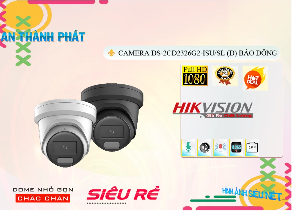 Camera Báo Động DS-2CD2326G2-ISU/SL(D),DS-2CD2326G2-ISU/SL(D) giá mới nhấtDS-2CD2326G2-ISU/SL(D) Chính hãng,DS 2CD2326G2 ISU/SL(D),Giá Bán DS-2CD2326G2-ISU/SL(D) FULL HD 1080P 2.0 MP ,Địa Chỉ Bán  Camera Giám Sát DS-2CD2326G2-ISU/SL(D),DS-2CD2326G2-ISU/SL(D) giá mới nhất,DS-2CD2326G2-ISU/SL(D) Chính hãng,Giá ,Giá kỹ thuật DS-2CD2326G2-ISU/SL(D)