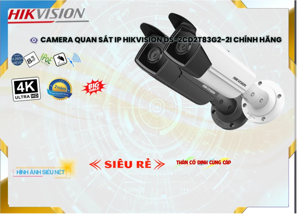 Camera IP Hikvision DS-2CD2T83G2-2I,thông số DS-2CD2T83G2-2I,DS 2CD2T83G2 2I,chức năng DS-2CD2T83G2-2I 8.0 megapixel , Camera Giám Sát DS-2CD2T83G2-2I Tốt nhất,DS-2CD2T83G2-2I Chất Lượng,bán DS-2CD2T83G2-2I,Giá giá sỉ DS-2CD2T83G2-2I,Giá kỹ thuật DS-2CD2T83G2-2I,DS-2CD2T83G2-2I Bán Giá Rẻ,DS-2CD2T83G2-2I rẻ nhất,DS-2CD2T83G2-2I tốt nhất,Giá Bán DS-2CD2T83G2-2I,Địa Chỉ Bán DS-2CD2T83G2-2I