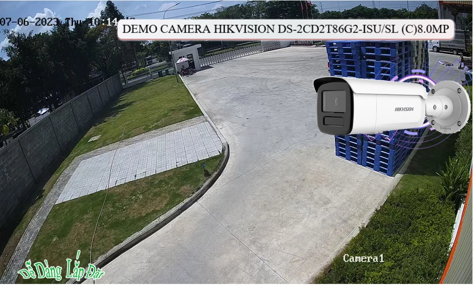 Camera  Hikvision DS-2CD2T86G2-ISU/SL(C) Tiết Kiệm