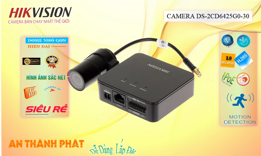 Camera Hikvision DS-2CD6425G0-30 Tiết Kiệm Camera Hikvision DS-2CD6425G0-30 Tiết Kiệm
