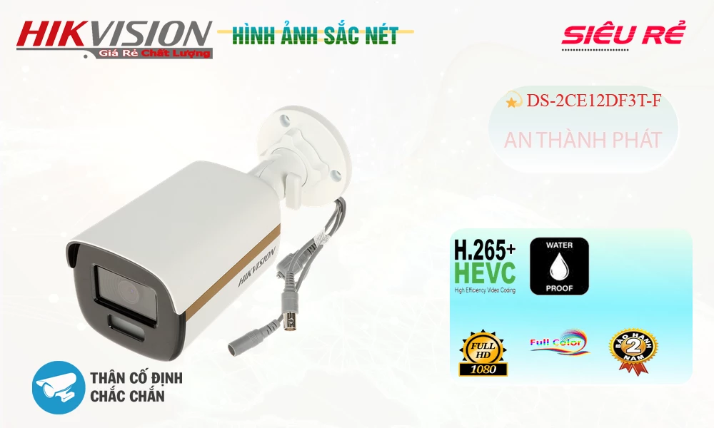 DS-2CE12DF3T-F Camera Hikvision Công Nghệ Mới DS-2CE12DF3T-F Camera Hikvision Công Nghệ Mới