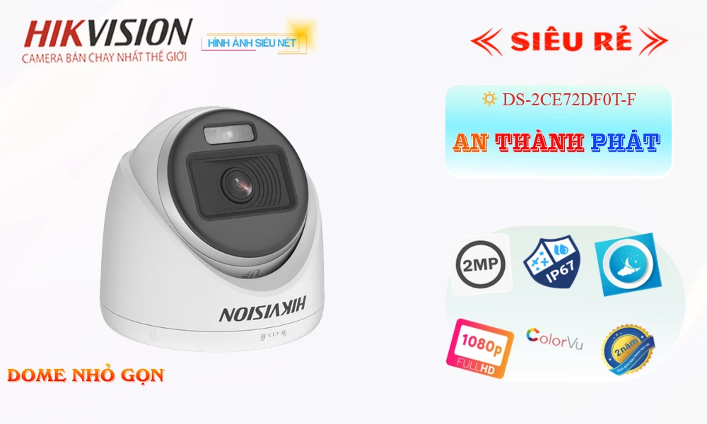 DS-2CE72DF0T-F Camera An Ninh Sắc Nét DS-2CE72DF0T-F Camera An Ninh Sắc Nét
