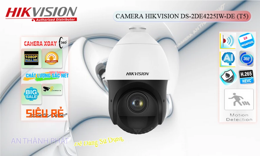 DS-2DE4225IW-DE(T5) Camera  Hikvision Mẫu Đẹp