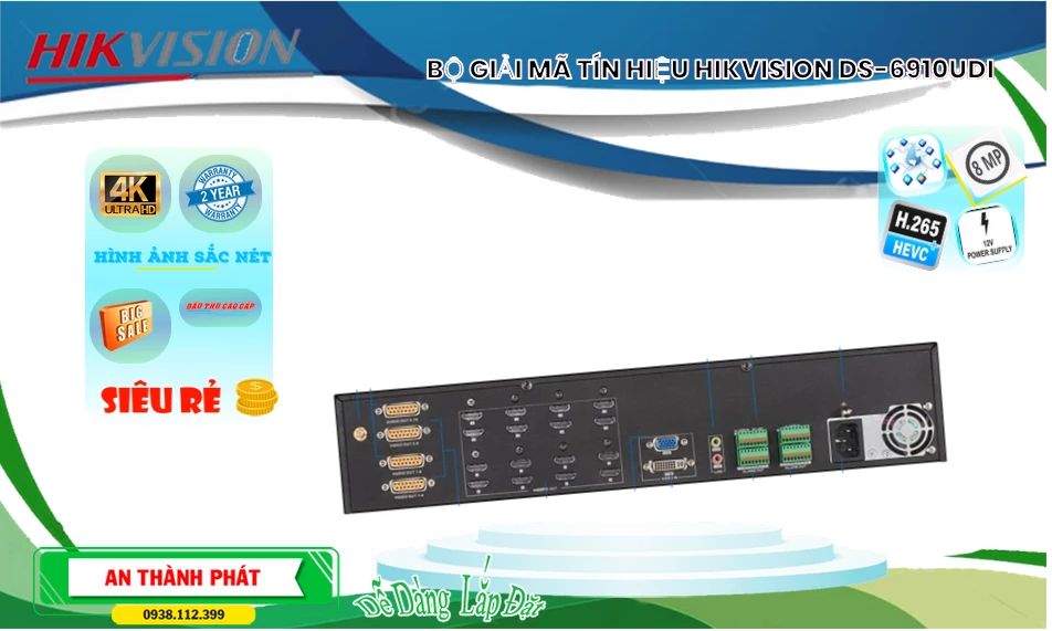 DS-6910UDIThiết Bị Ghi Hình Hình Ảnh Đẹp Hikvision DS-6910UDIThiết Bị Ghi Hình Hình Ảnh Đẹp Hikvision