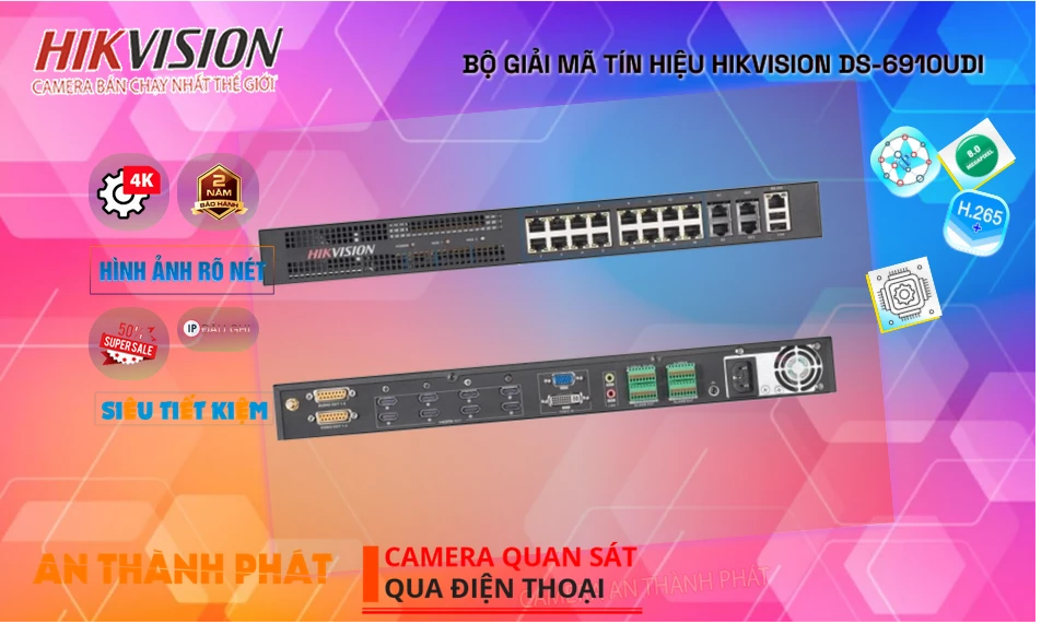 DS-6910UDIThiết Bị Ghi Hình Hình Ảnh Đẹp Hikvision DS-6910UDIThiết Bị Ghi Hình Hình Ảnh Đẹp Hikvision