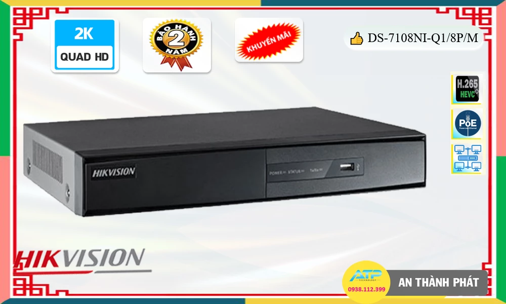 Đầu Ghi Hikvision DS-7108NI-Q1/8P/M,Giá DS-7108NI-Q1/8P/M,DS-7108NI-Q1/8P/M Giá hấp dẫn,Bán rẻ ,Giá buôn ,Địa Chỉ Bán DS-7108NI-Q1/8P/M Cấp Nguồ Qua Dây Mạng ,DS-7108NI-Q1/8P/M Giá rẻ nhất,Giá Bán DS-7108NI-Q1/8P/M,DS-7108NI-Q1/8P/M nơi bán rẻ nhất,DS-7108NI-Q1/8P/M bán rẻ