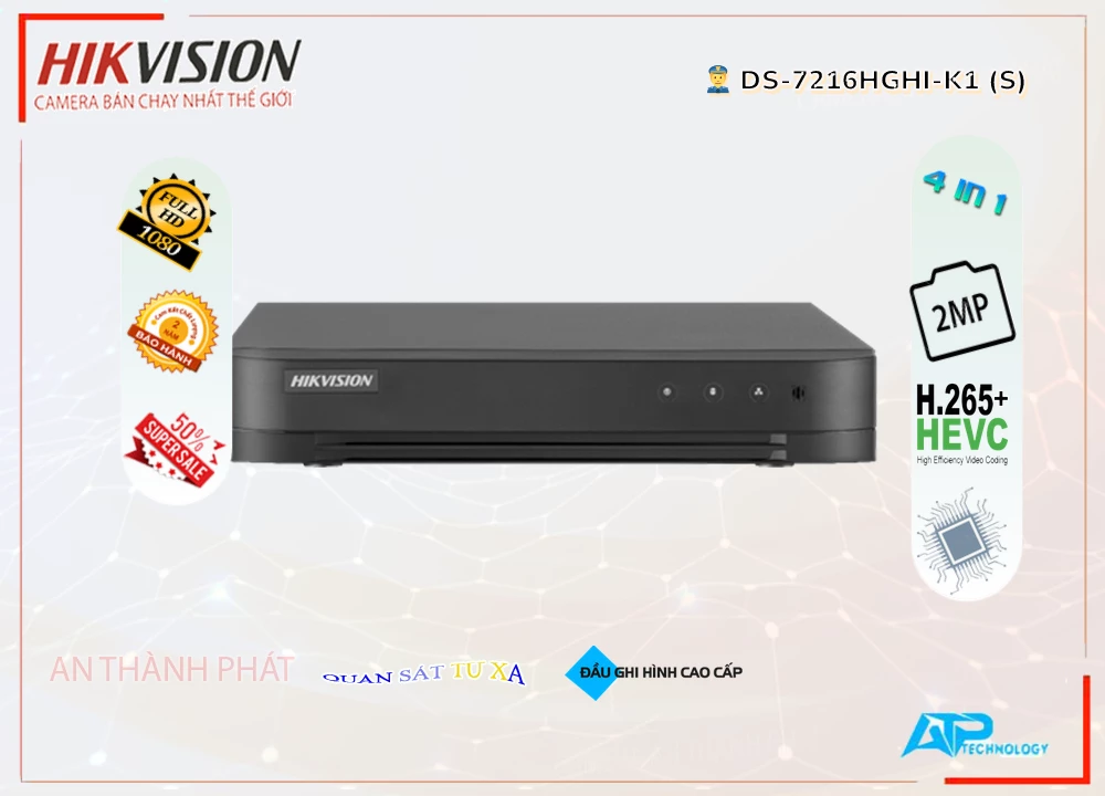 Đầu Ghi DS-7216HGHI-K1(S) Sắc Nét,DS 7216HGHI K1(S),Giá Bán ,DS-7216HGHI-K1(S) Giá Hãng,Nơi bán DS-7216HGHI-K1(S),thông số DS-7216HGHI-K1(S),DS-7216HGHI-K1(S) Tốt nhất,DS-7216HGHI-K1(S) bán rẻ,DS-7216HGHI-K1(S) Siêu rẻ,Phân phối rẻ DS-7216HGHI-K1(S),tuổi thọ DS-7216HGHI-K1(S),Giá Phân Phối  HD DS-7216HGHI-K1(S),phân phối DS-7216HGHI-K1(S),DS-7216HGHI-K1(S) Giá Thấp Nhất