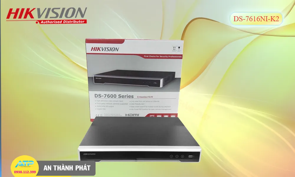 Hikvision DS-7616NI-K2 Giá rẻ ❇ Hikvision DS-7616NI-K2 Giá rẻ ❇