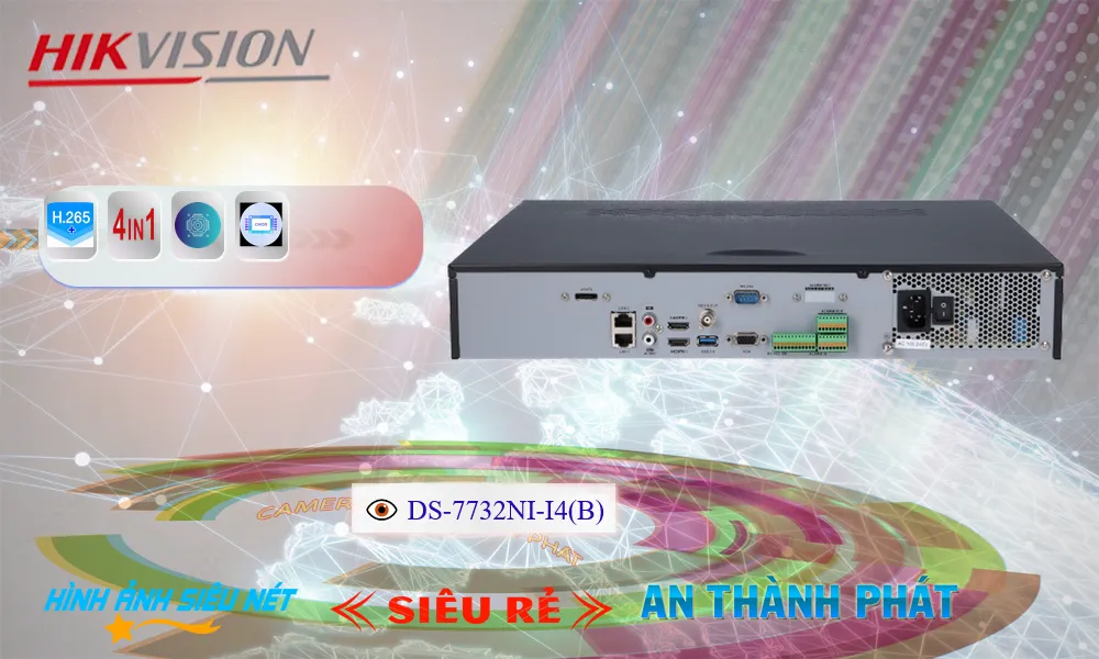 Đầu Thu  Hikvision DS-7732NI-I4(B) ✅