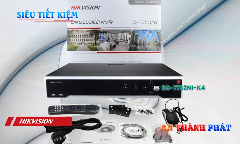 DS-7732NI-K4 Tiết Kiệm Hikvision DS-7732NI-K4 Tiết Kiệm Hikvision