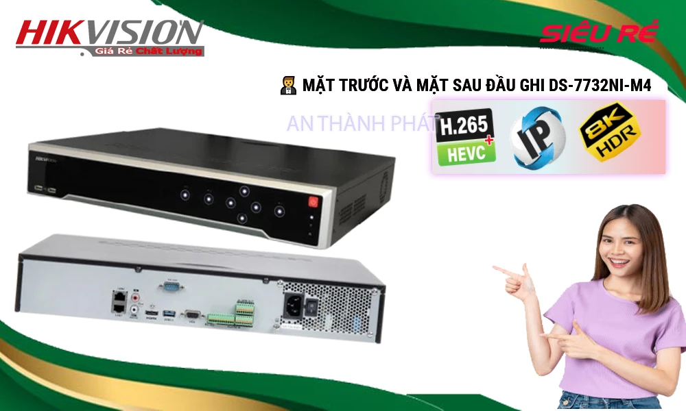 DS-7732NI-M4 Đầu Ghi Hình Giá rẻ