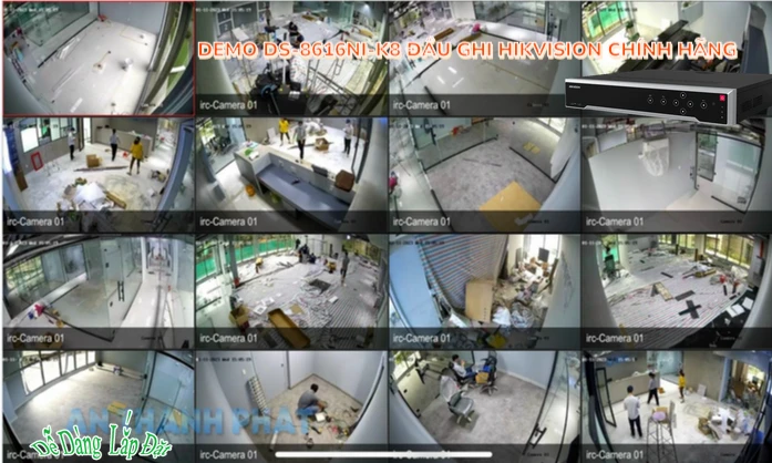 DS-8616NI-K8 Đầu ghi Camera Hikvision Chức Năng Cao Cấp