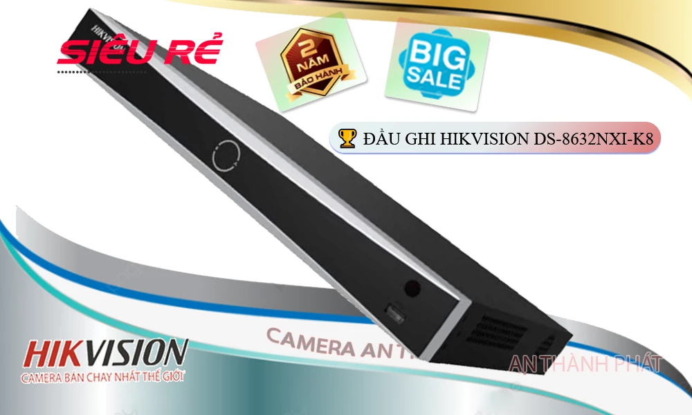 Đầu Ghi DS-8632NXI-K8 Công Nghệ Mới