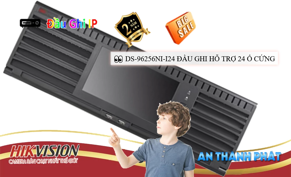 DS-96256NI-I24Đầu ghi Camera Hikvision Giá rẻ ✅ DS-96256NI-I24Đầu ghi Camera Hikvision Giá rẻ ✅