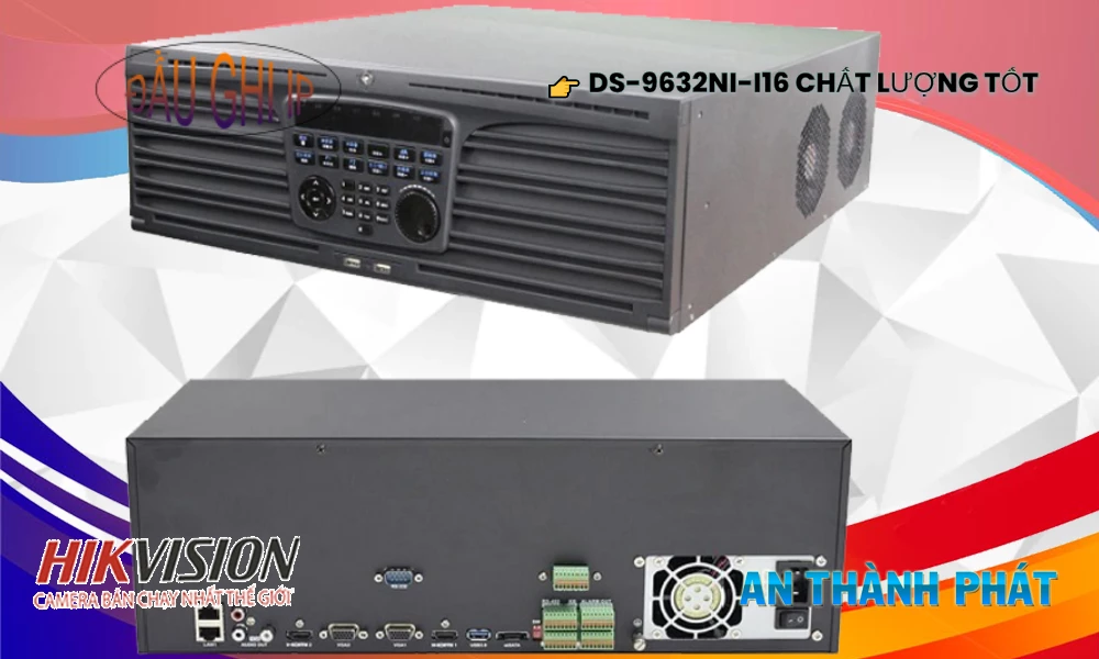 Đầu Thu KTS  Hikvision DS-9632NI-I16 Mẫu Đẹp