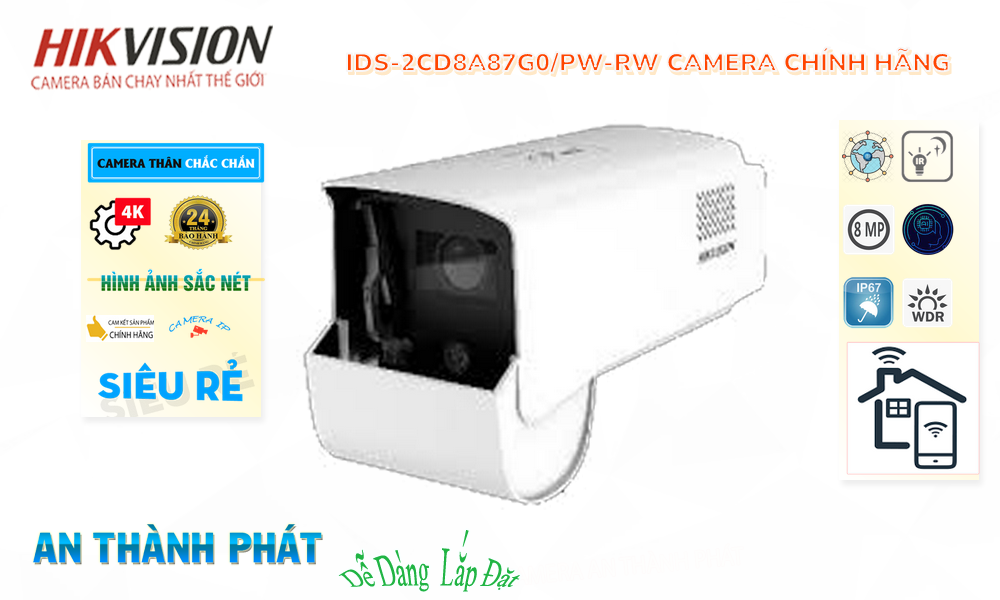 IDS-2CD8A87G0/PW-RW Camera Chính Hãng Hikvision IDS-2CD8A87G0/PW-RW Camera Chính Hãng Hikvision