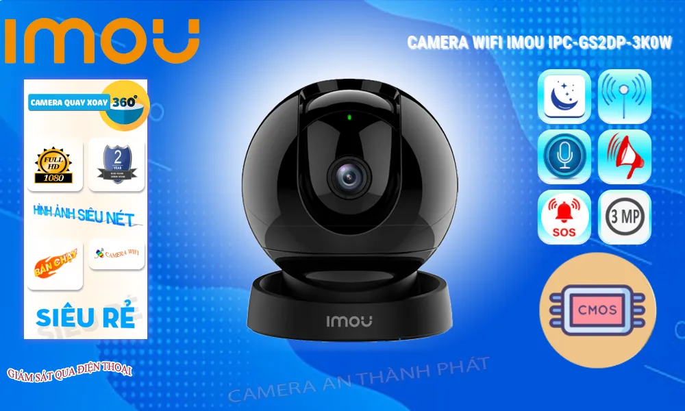 Điểm nổi bật camera wifi Imou IPC-GS2DP-3K0W