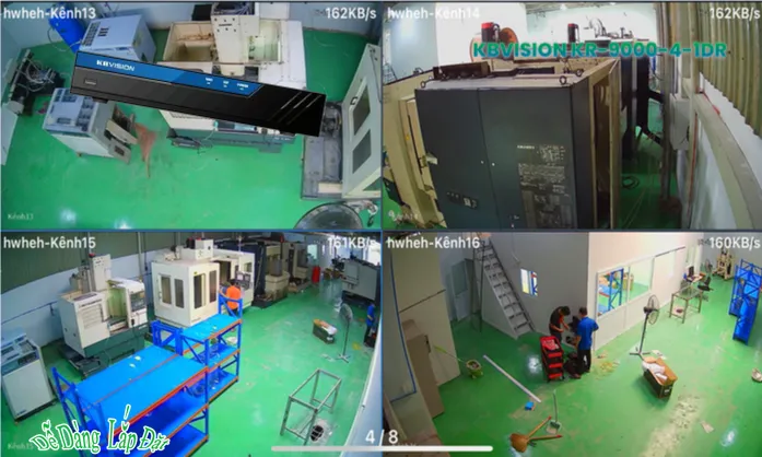 Đầu Ghi Camera KR-9000-4-1DR KBvision Chi phí phù hợp