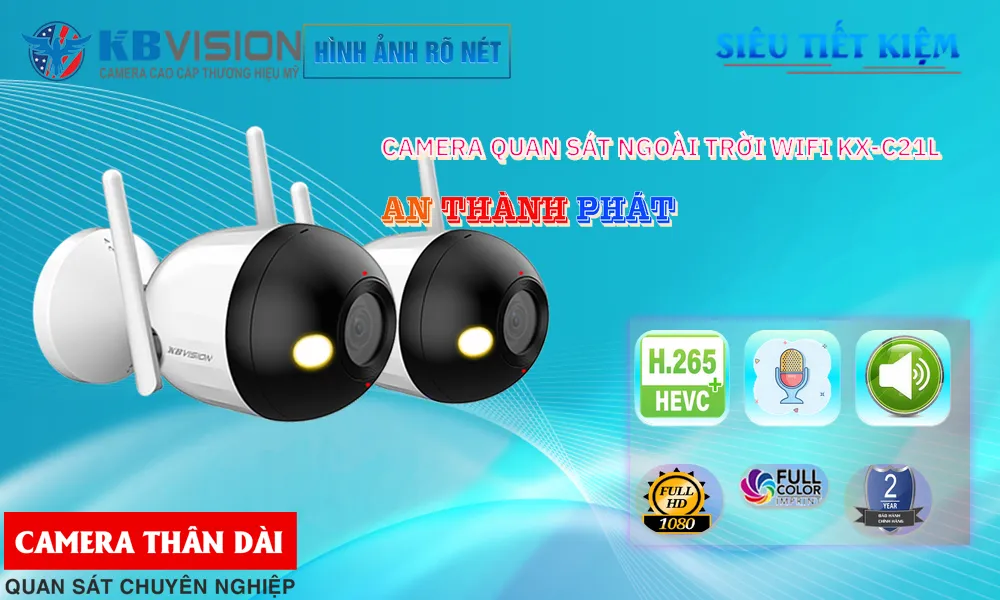 Camera Wifi Không Dây KX-C21L KBvision Camera Wifi Không Dây KX-C21L KBvision