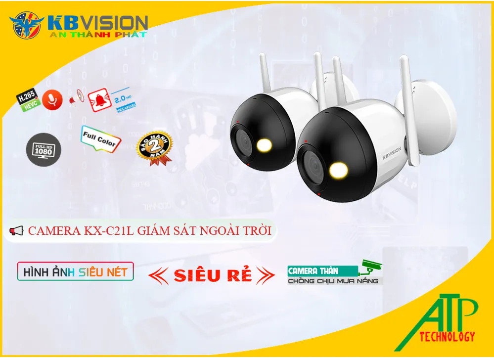 Camera Wifi Không Dây KX-C21L KBvision Camera Wifi Không Dây KX-C21L KBvision
