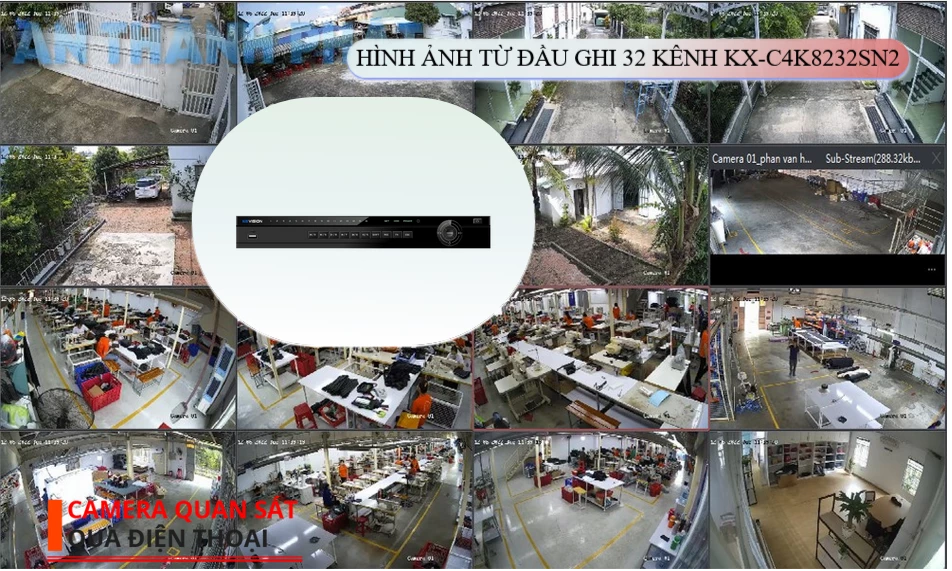 Đầu Thu KX-C4K8232SN2 KBvision Đầu Thu KX-C4K8232SN2 KBvision