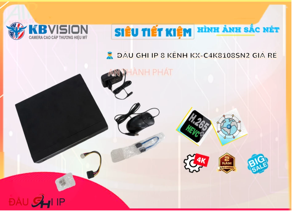 Đầu ghi Hãng KX-CAi4K8104N2 Thiết kế Đẹp Đầu ghi Hãng KX-CAi4K8104N2 Thiết kế Đẹp