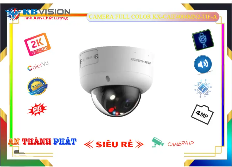Camera KX-CAiF4004MN2-TiF-A An Ninh Chức Năng Cao Cấp