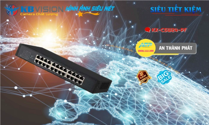KX-CSW24-PF KBvision Switch Thiết bị nối mạng KX-CSW24-PF KBvision Switch Thiết bị nối mạng