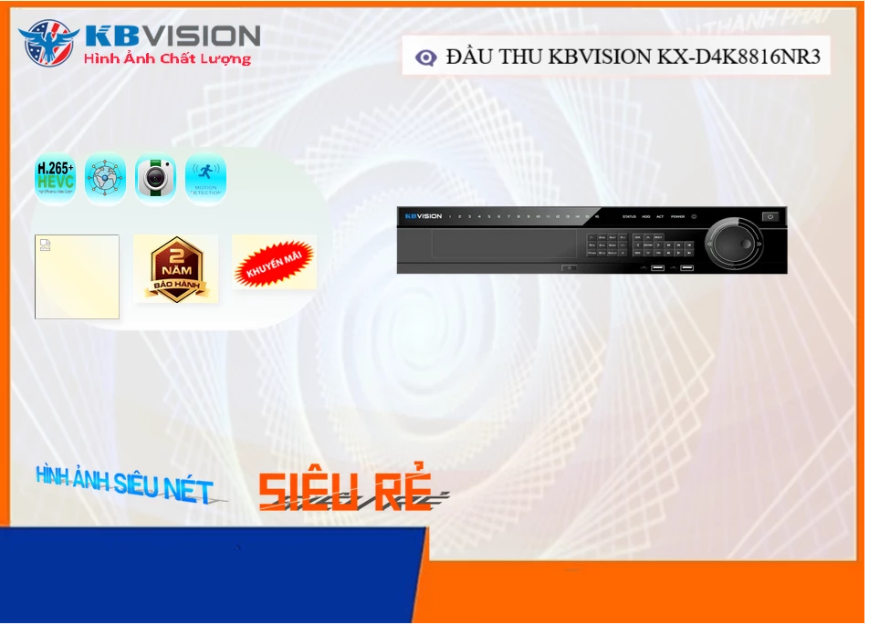 KX-D4K8816NR3 Camera KBvision KX-D4K8816NR3 Camera KBvision