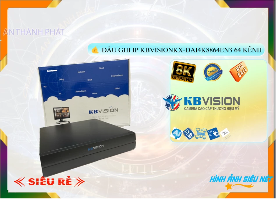 Đầu Ghi KX-DAi4K8864EN3 Thiết kế Đẹp Đầu Ghi KX-DAi4K8864EN3 Thiết kế Đẹp