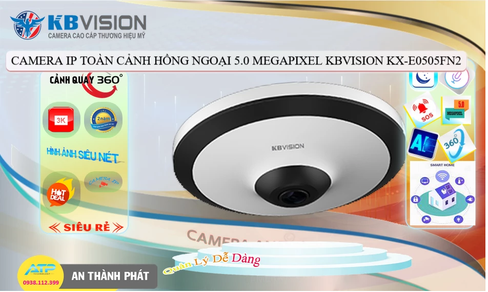 Camera KX-E0505FN2 KBvision Sắc Nét Camera KX-E0505FN2 KBvision Sắc Nét